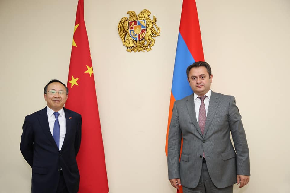 Հայկ Չոբանյանն ընդունել է ՀՀ-ում Չինաստանի դեսպանի գլխավորած պատվիրակությանը