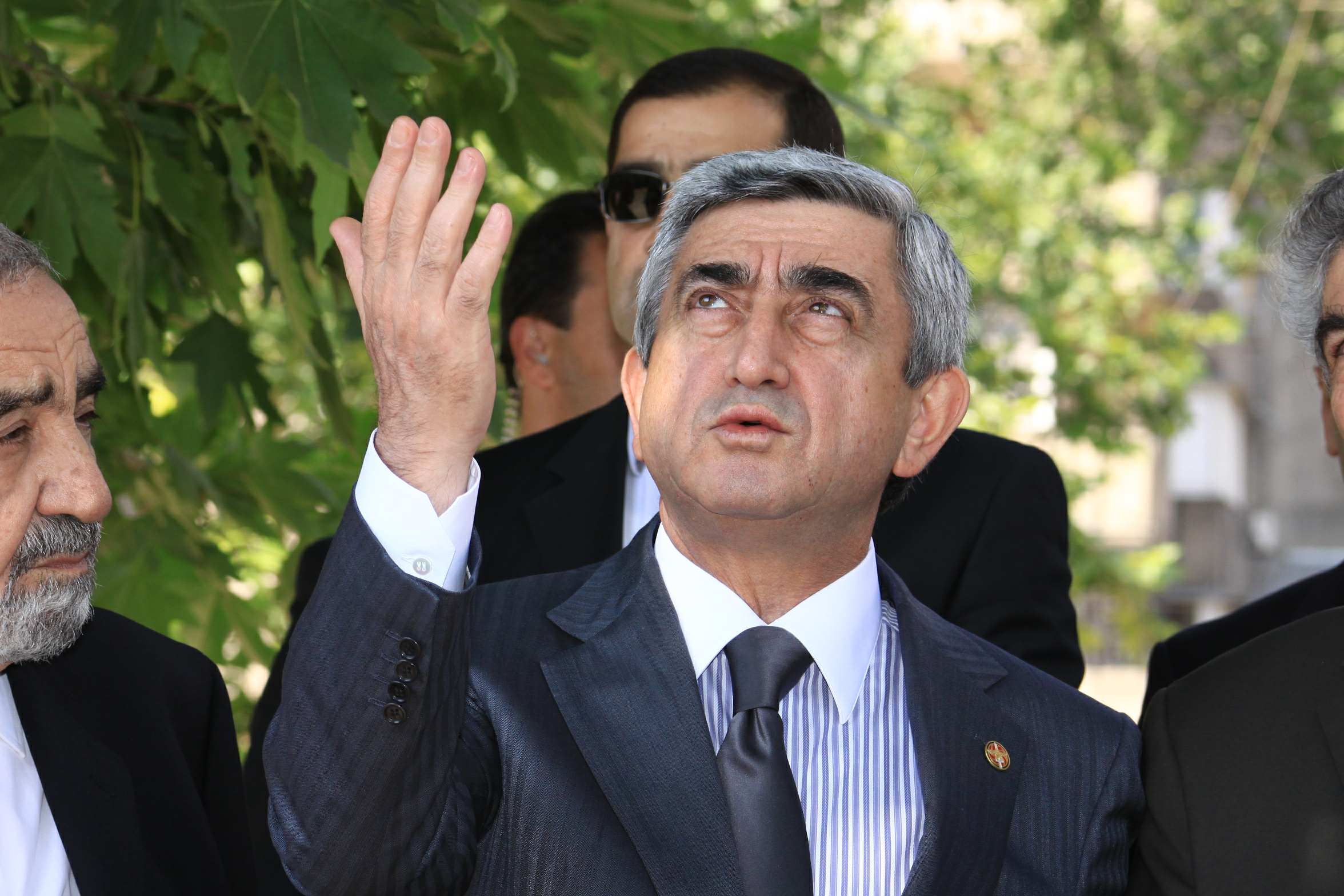 Ես մեղավոր չեմ. Սերժ Սարգսյան.