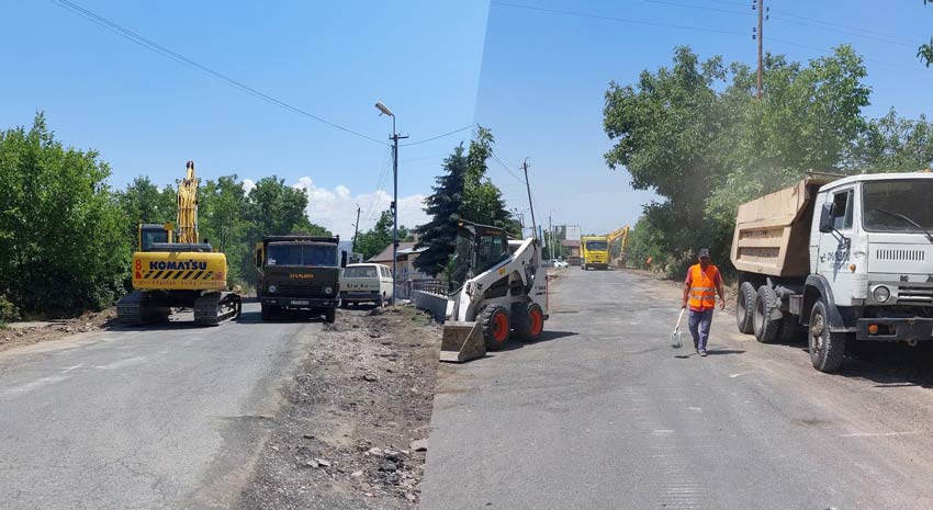 Ասֆալտապատվում է Երևան-Գառնի-Գեղարդի վանք տանող ավտոճանապարհի 6 կմ հատվածը