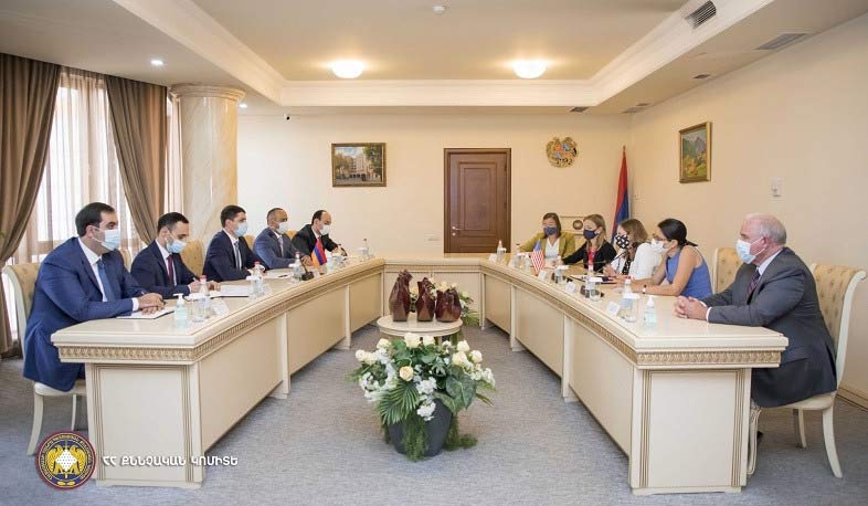 Արգիշտի Քյարամյանն ընդունել է ՀՀ-ում ԱՄՆ դեսպանի գլխավորած պատվիրակությանը