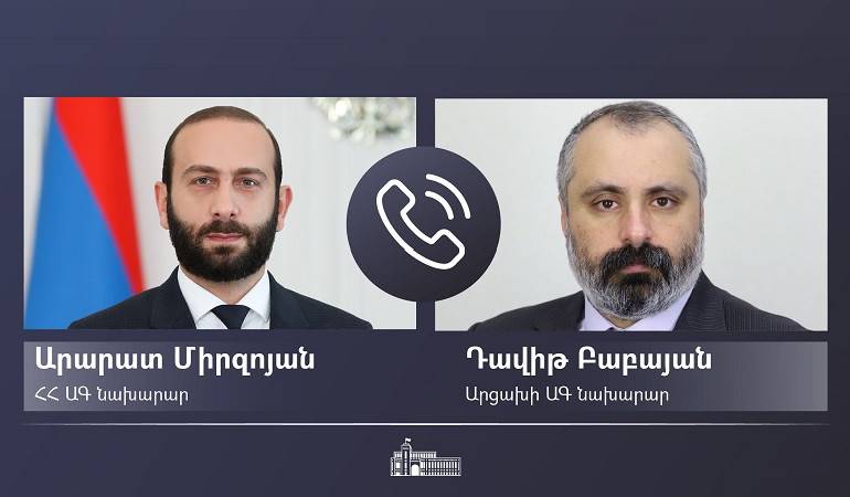 Արարատ Միրզոյանը հեռախոսազրույց է ունեցել Դավիթ Բաբայանի հետ