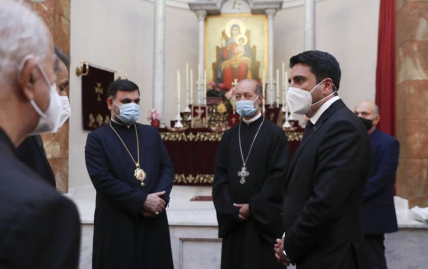 Ալեն Սիմոնյանը Վիեննայում հանդիպել է հայ համայնքի ներկայացուցիչների հետ