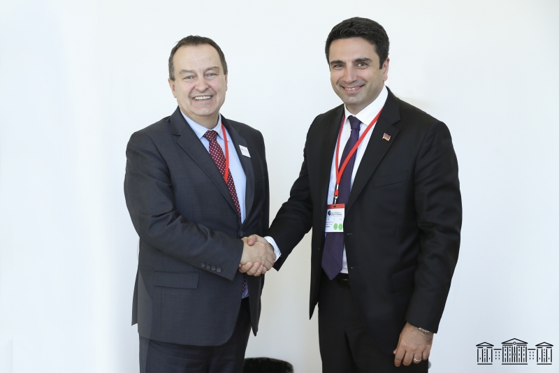 Ալեն Սիմոնյանը հանդիպել է Սերբիայի ԱԺ նախագահ հետ․ քննարկվել է հայ-ադրբեջանական սահմանային իրավիճակը