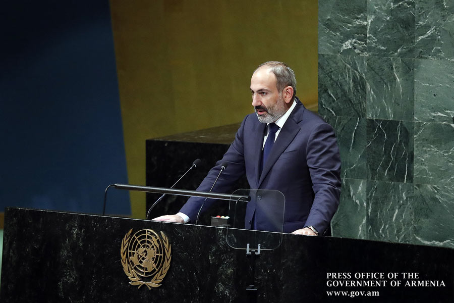 Նիկոլ Փաշինյանը ելույթ կունենա ՄԱԿ-ի գլխավոր ասամբլեայում