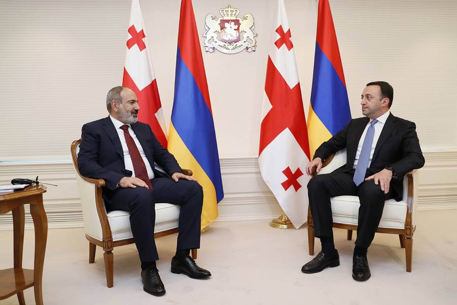 Նիկոլ Փաշինյանը հանդիպել է Իրակլի Ղարիբաշվիլիին