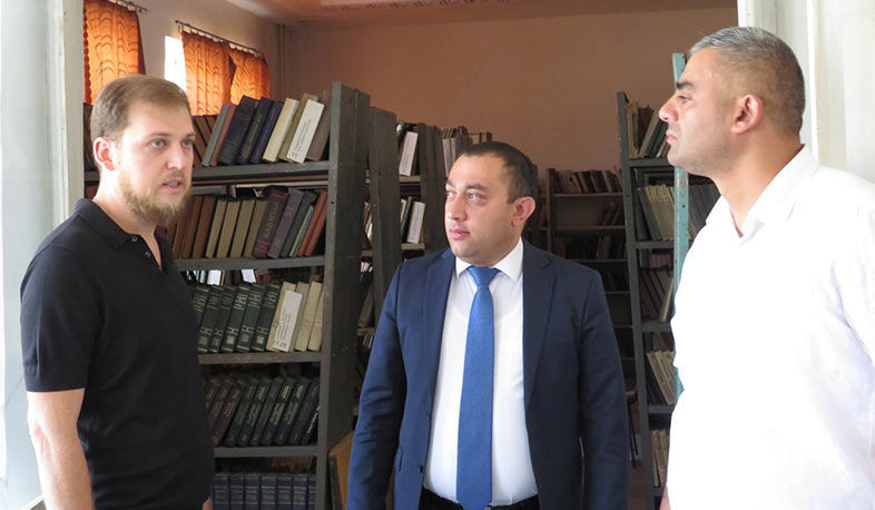 Վայոց ձորի մարզպետը Մալիշկա համայնքում ծանոթացել է «Դոմ Մոսկվի» կենտրոնում իրականացված շինաշխատանքներին