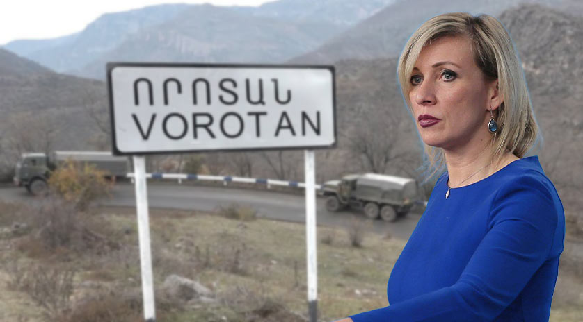 Ստեղծված իրավիճակը հաստատում է սահմանազատման և սահմանագծման անհրաժեշտությունը. Զախարովա