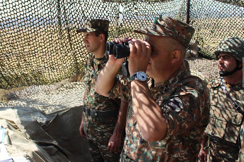 Խաղաղապահ բրիգադում անցկացվել են հրամանատարաշտաբային մարզումներ․ ՊՆ