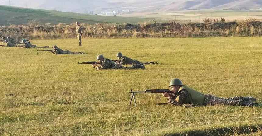 Պահեստազորայինների հետ մարտավարական պարապմունքներ են անցկացվել