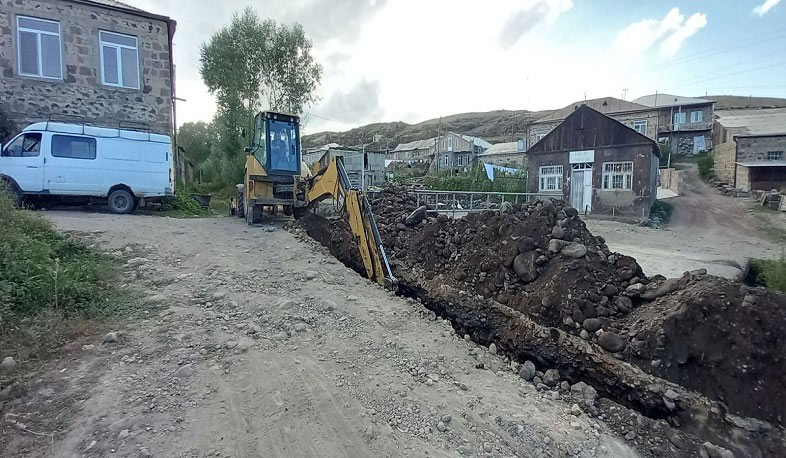 Ծաղկաշենում իրականացվում է խմելու ջրի մատակարարման համակարգի կառուցման խոշոր ծրագիր