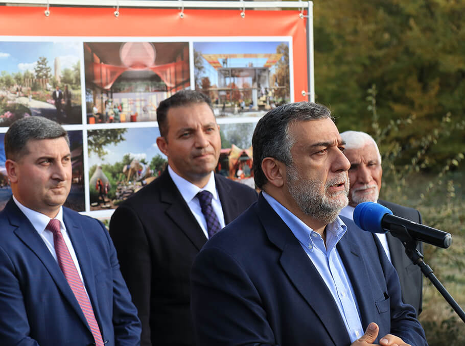 Մեկնարկել է Գյումրու Բարեկամության զբոսայգու շինարարությունը