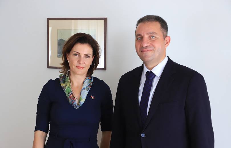 Վահան Քերոբյանն ընդունել է Չեխիայի արդյունաբերության և առևտրի նախարարի տեղակալին