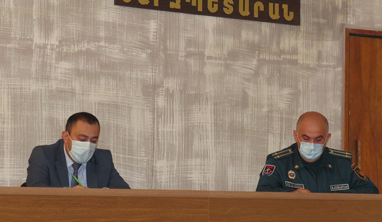 Շտաբային ուսումնավարժություն՝ Վայոց ձորի մարզում