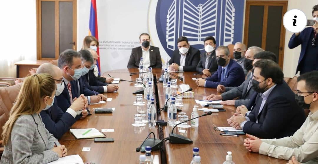 Վահան Քերոբյանը հանդիպել է Իրան-Հայաստան առևտրի պալատի նախագահի գլխավորած պատվիրակության հետ