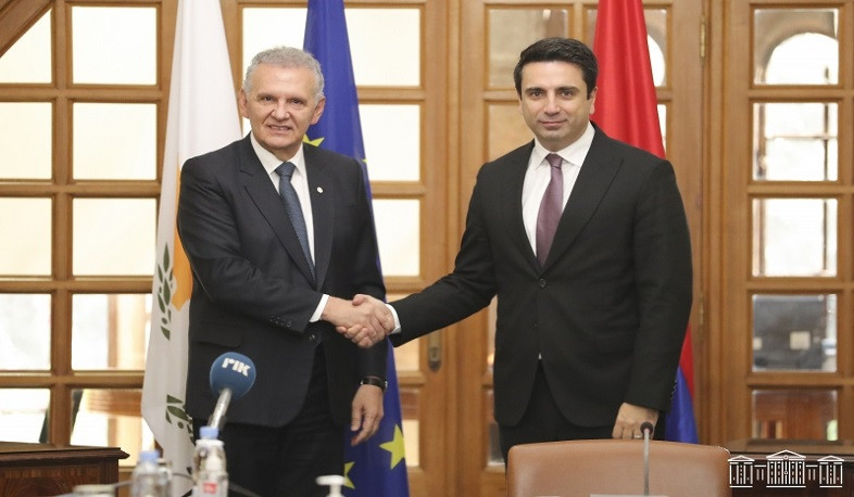 Ալեն Սիմոնյանը հանդիպել է Կիպրոսի Հանրապետության նախագահի հանձնակատարին