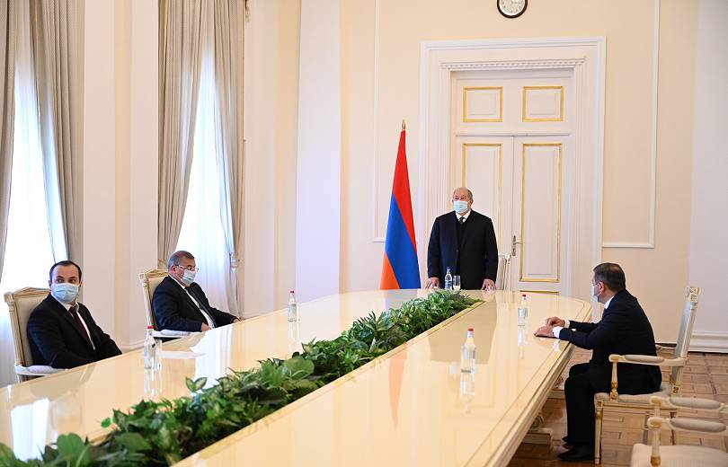 Նախագահական նստավայրում տեղի է ունեցել դատավորների երդման արարողություն