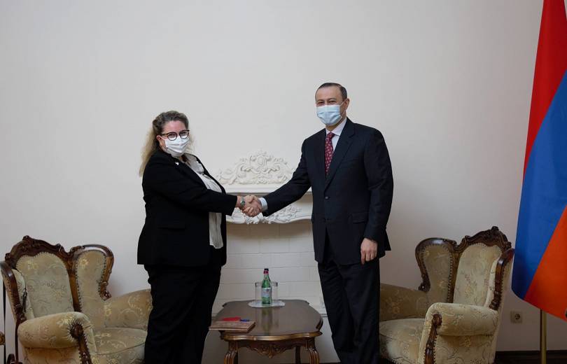 Արմեն Գրիգորյանն ընդունել է Նորվեգիայի Թագավորության նորանշանակ դեսպան Հելենե Սանդ Անդրեսենին