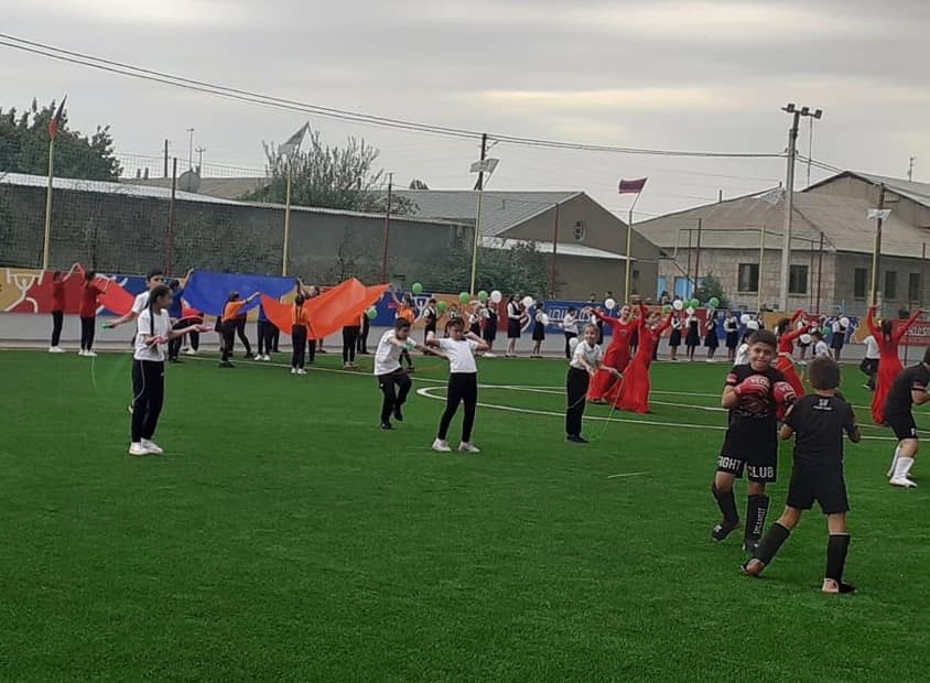 Աղավնատուն համայնքում սպորտային համալիր է բացվել