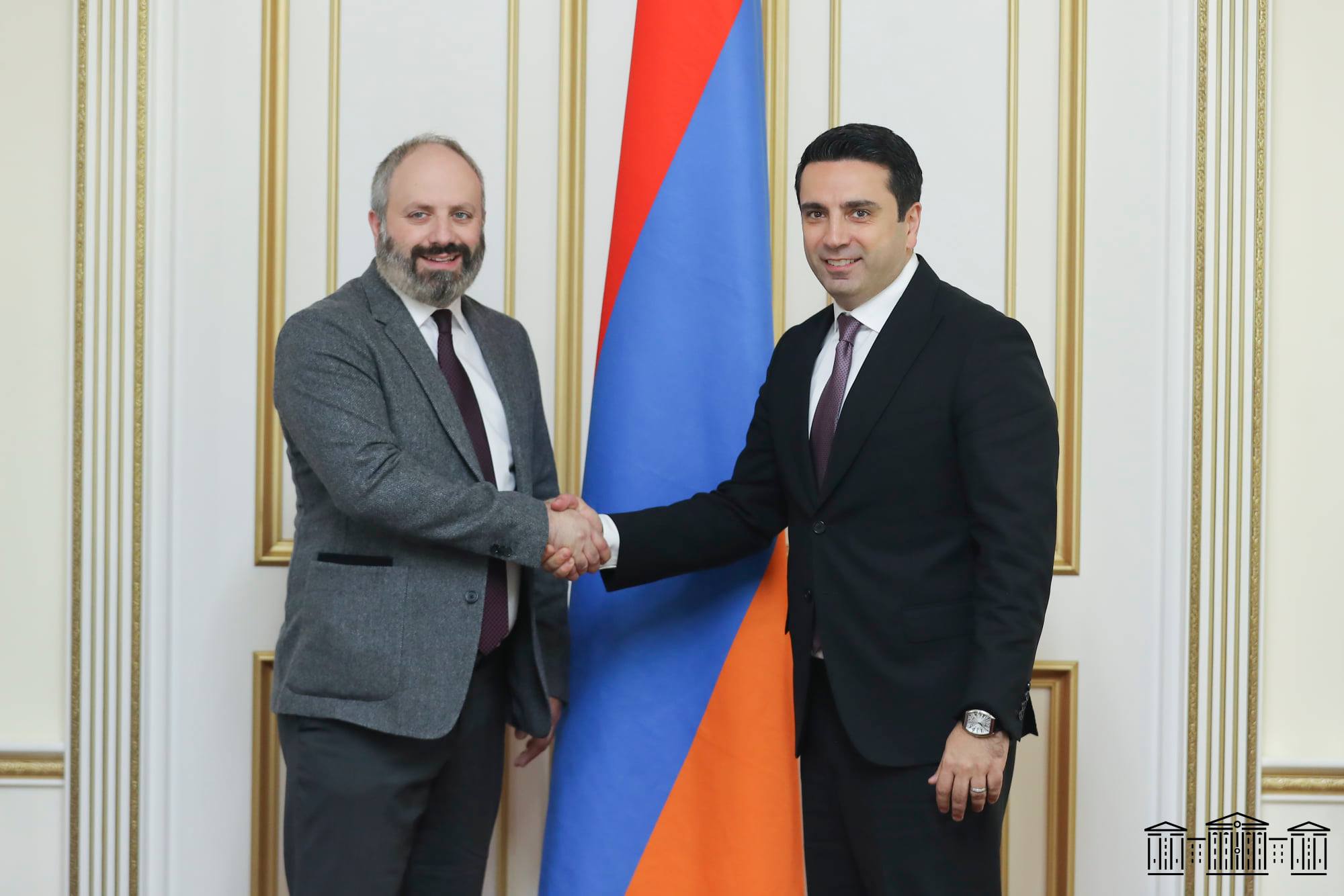 ՀՀ ԱԺ նախագահն ընդունել է Շահեն Թանաշյանին և Հակոբ Արսլանյանին