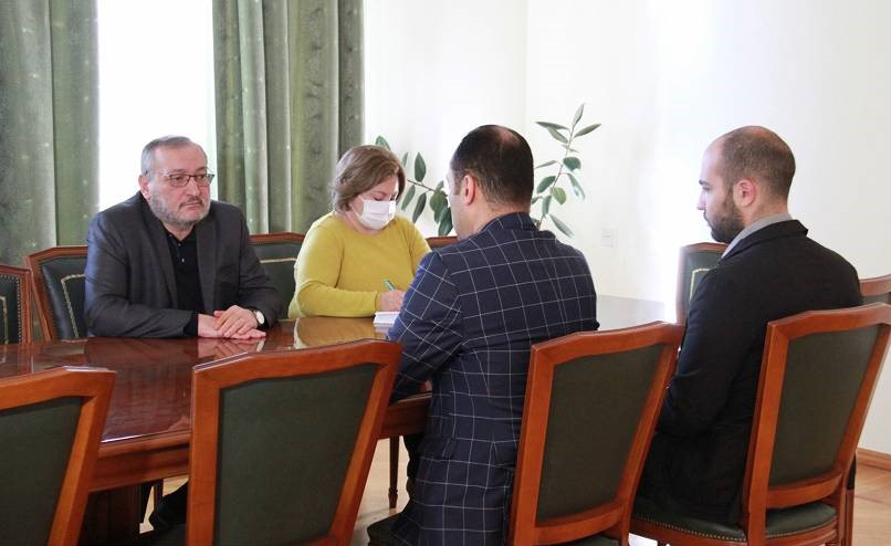 Արթուր Թովմասյանն ընդունել է Արտակ Զեյնալյանին