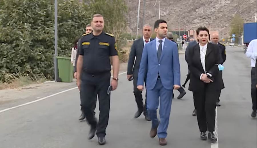 ՊԵԿ նախագահն աշխատանքային շրջայց է կատարել Մեղրիի մաքսային կետ-բաժնի տարածքում