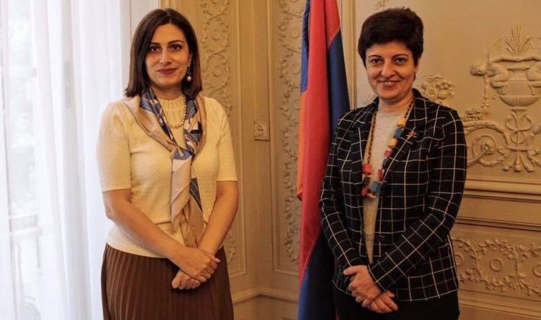 Անահիտ Ավանեսյանը հանդիպել է Բելգիայի դեսպանի հետ