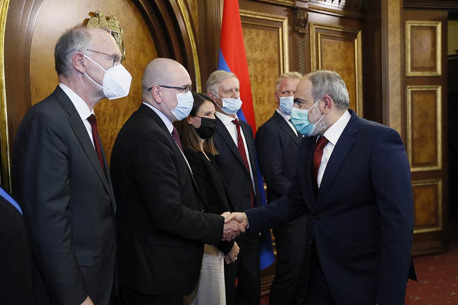 Վարչապետն ընդունել է Եվրոպայի խորհրդի պատվիրակությանը