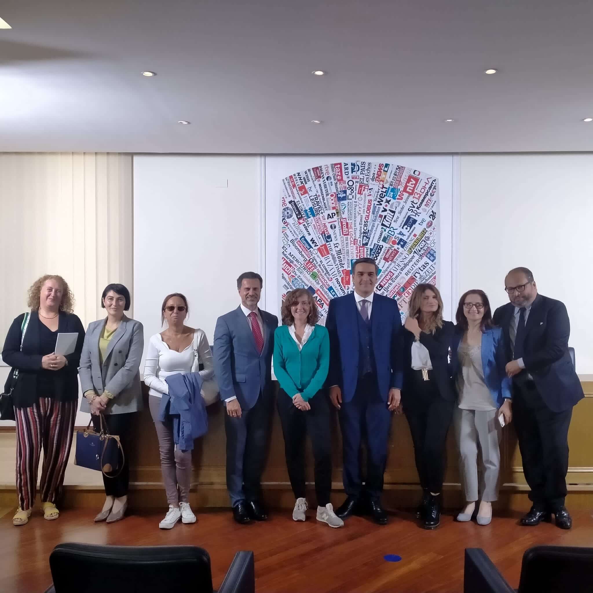 Հռոմում Արման Թաթոյանը հանդիպել է օտարերկրյա լրատվամիջոցների ներկայացուցիչների հետ