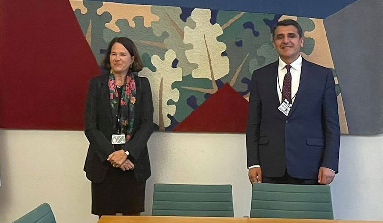 Կայացել է դեսպան Ներսեսյանի և ՄԹ խորհրդարանի անդամներ Քեթրին Ուեսթի և Ջեյմս Մարեյի հանդիպումը