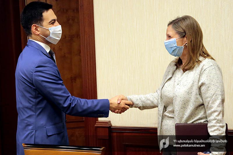 Ռուստամ Բադասյանը հյուրընկալել է ՀՀ-ում ԱՄՆ արտակարգ և լիազոր դեսպանին
