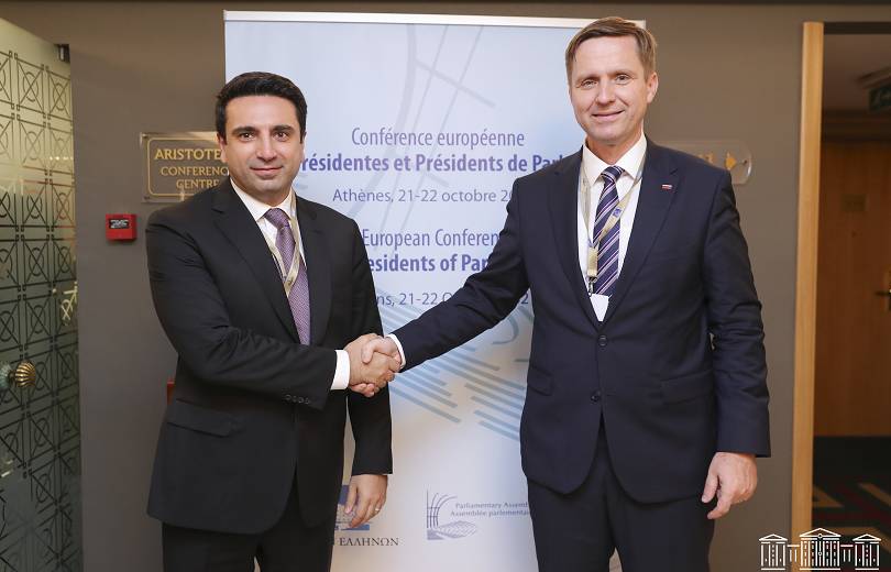 Ալեն Սիմոնյանը բարձր է գնահատել Սլովենիայի հավասարակշռված մոտեցումը ԼՂ հիմնահարցում