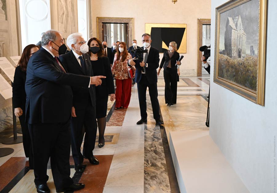 Իտալիայի Քուիրինալե պալատում բացվել է հայկական արվեստի բացառիկ նմուշների ցուցադրություն