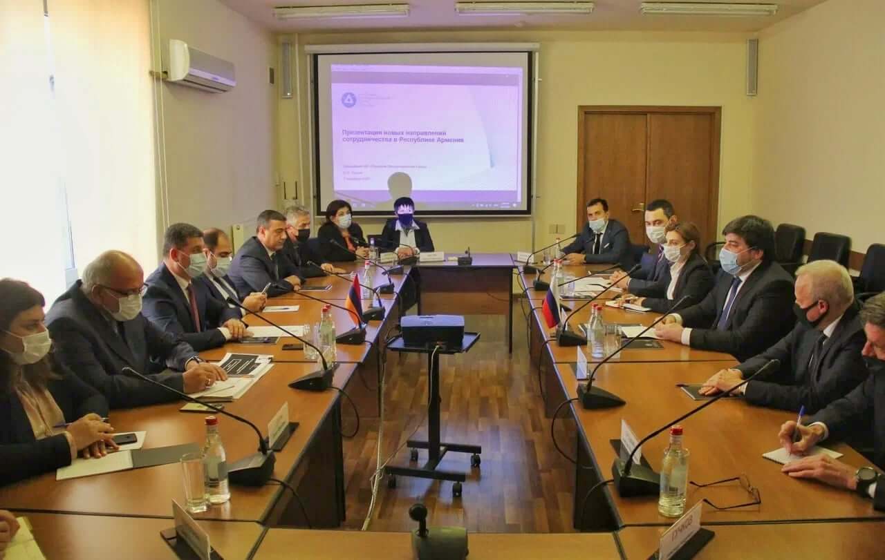 Գնել Սանոսյանը ընդունել է «Ռուսատոմ միջազգային ցանց» ոլորտային համալիրի նախագահին