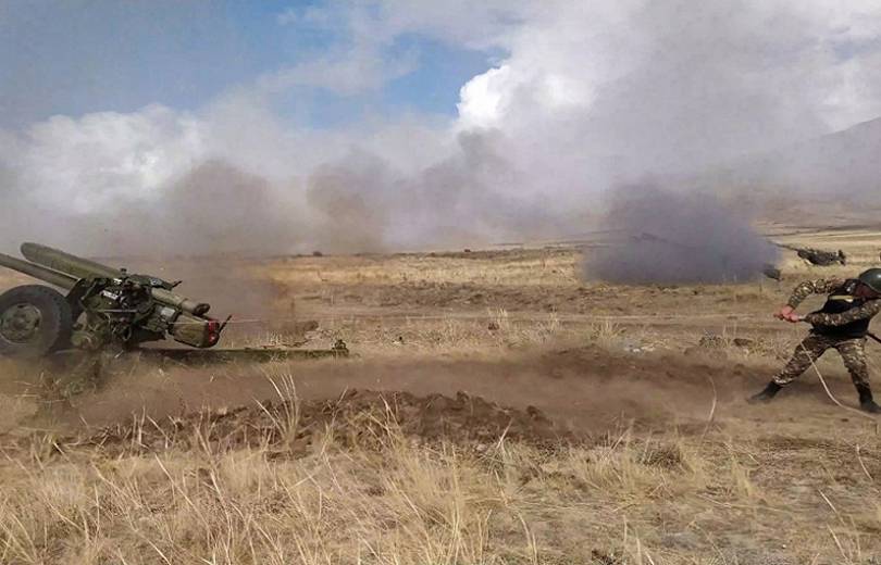 Անցկացվել են կրակի կառավարման վարժանքներ (լուսանկարներ)