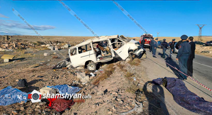 5 զոհ, 13 տուժած | խոշոր վթար Երևան-Գյումրի ճանապարհին