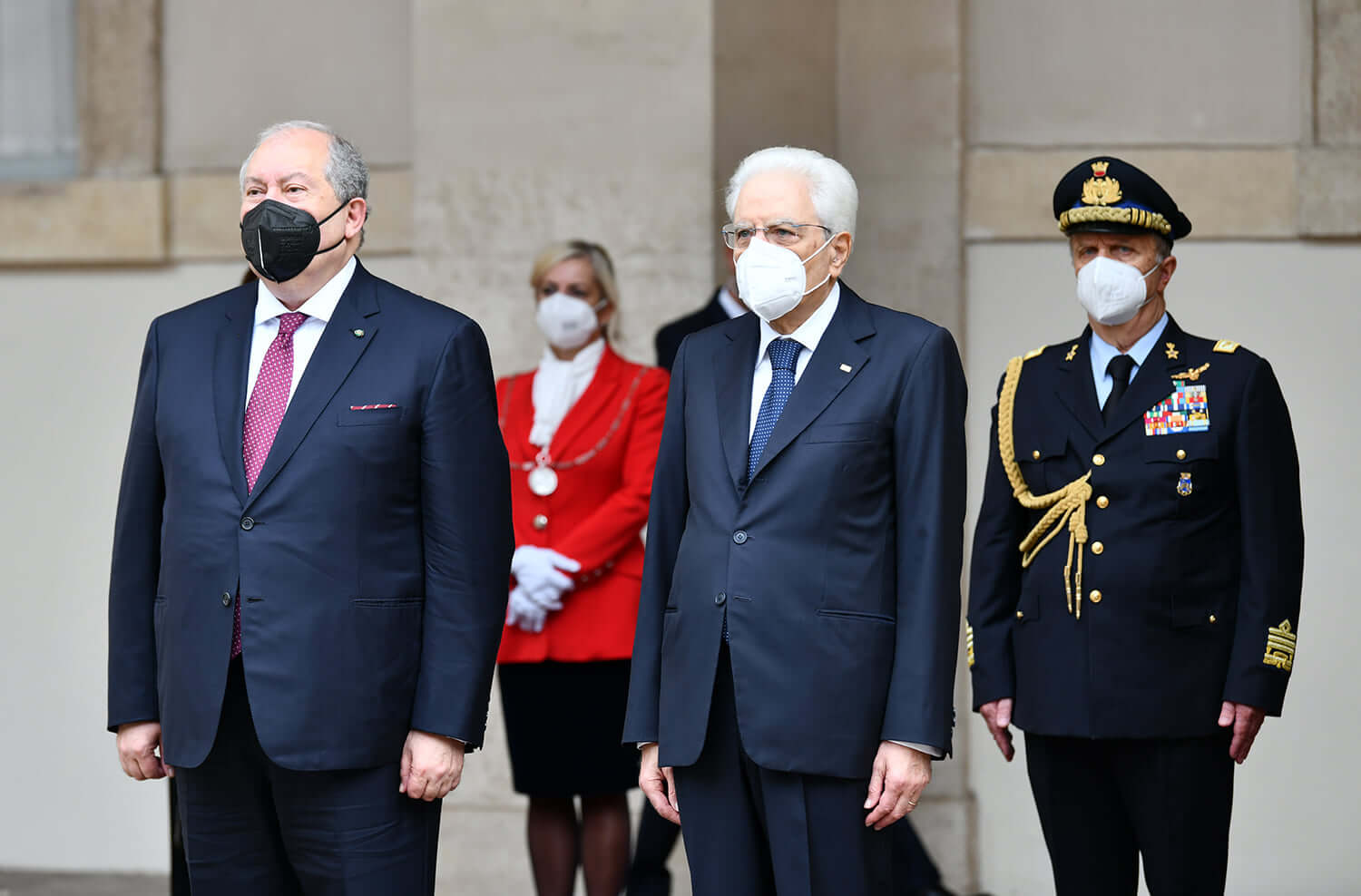 Քուիրինալի պալատում տեղի է ունեցել ՀՀ նախագահի դիմավորման պաշտոնական արարողությունը