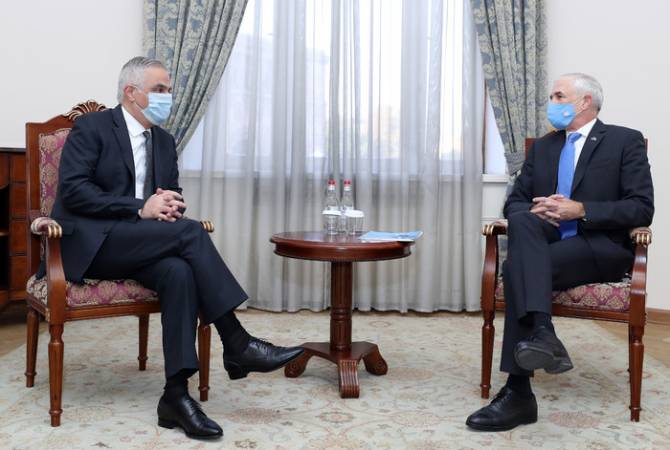 Մհեր Գրիգորյանն ընդունել է ՀՀ-ում ՄԱԿ-ի Զարգացման ծրագրի նորանշանակ ներկայացուցչին