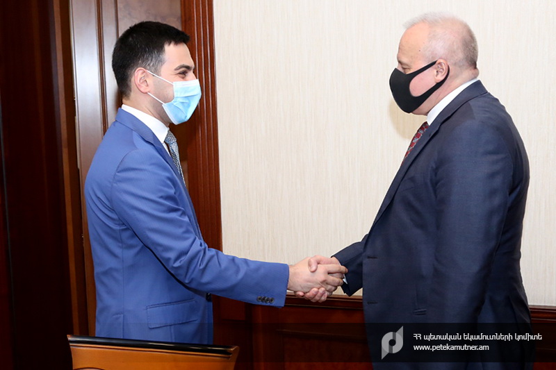 Ռուստամ Բադասյանը հյուրընկալել է ՀՀ-ում ՌԴ արտակարգ և լիազոր դեսպան Սերգեյ Կոպիրկինին