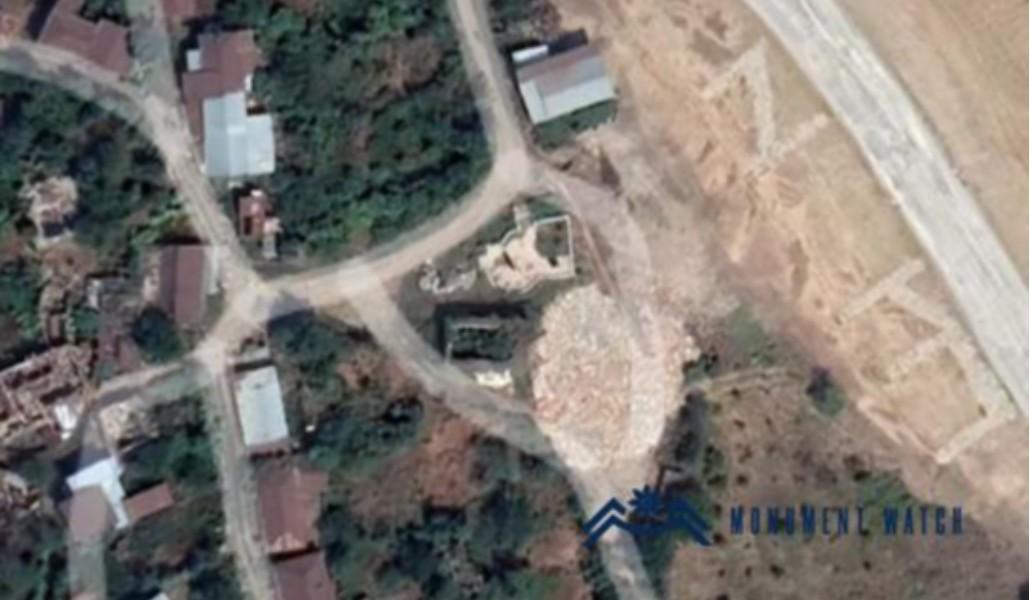 Թշնամին ավերել է Մադաթաշենի դպրոցը, մշակույթի տունը, հուշարձանը, վնասել Սբ․ Աստվածածին եկեղեցին