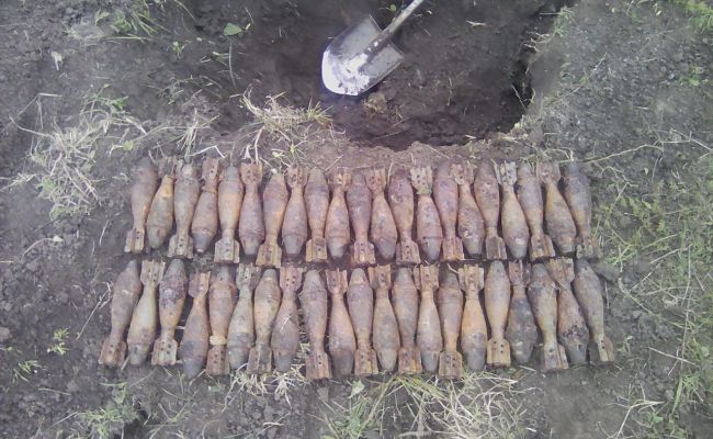 Հայտնաբերվել է Հայրենական պատերազմից մնացած 42 ական