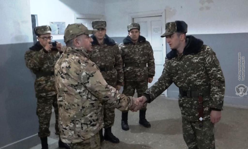 Պաշտպանության նախարարն այցելել է N զորամիավորում