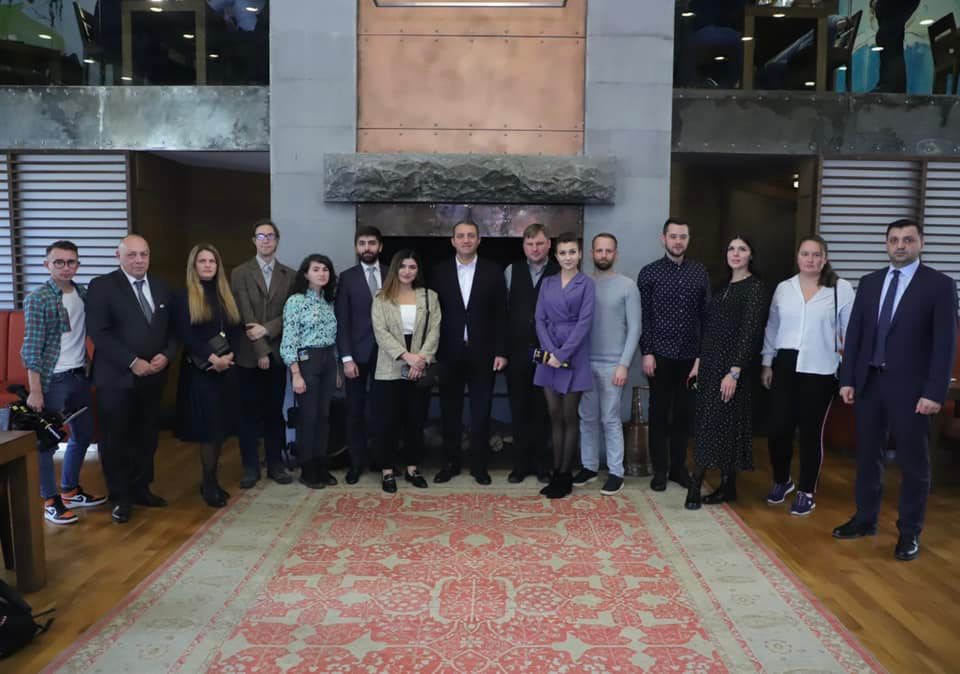 Վահան Քերոբյանը հանդիպել է ուկրաինական լրատվամիջոցների ներկայացուցիչների հետ