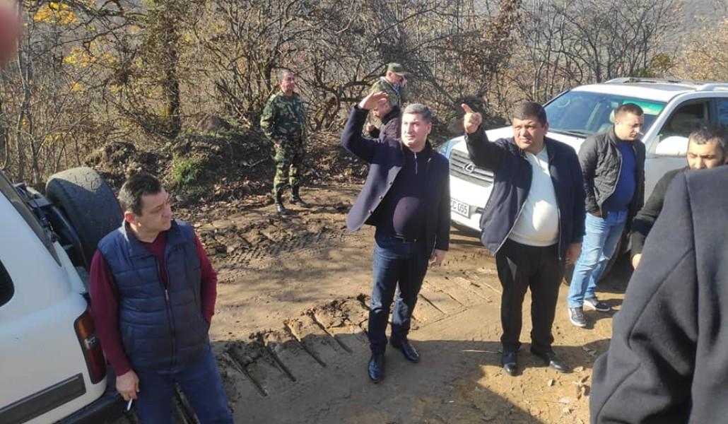 Գնել Սանոսյանը ճանապարհների հարցով Սյունիքում է