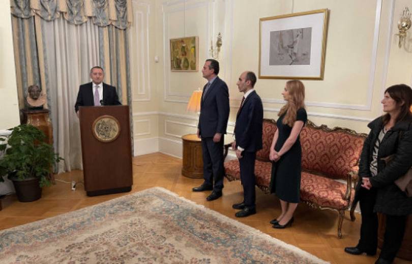 Արցախի պետական նախարարի պատվին ընդունելություն է կազմակերպվել ԱՄՆ-ում ՀՀ դեսպանատանը