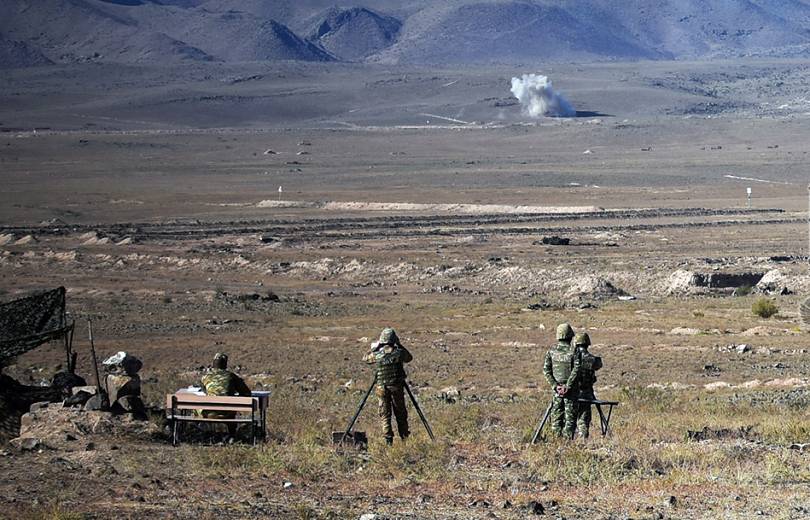 Հրետանավորները վարժանքներ են անցկացրել