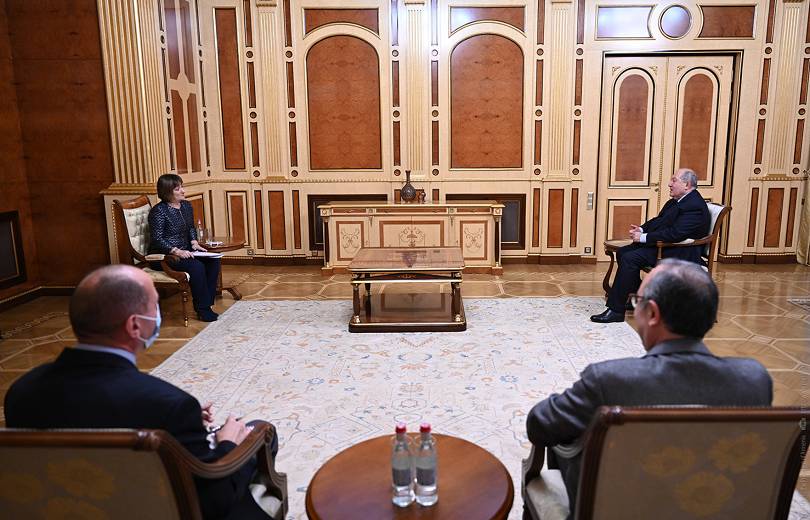 Նախագահն ընդունել է Նատիա Նացվլիշվիլիին