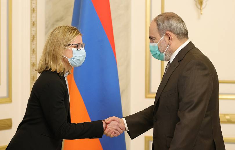 Նիկոլ Փաշինյանն ընդունել է Համաշխարհային բանկի` Եվրոպայի և Կենտրոնական Ասիայի տարածաշրջանի փոխնախագահին
