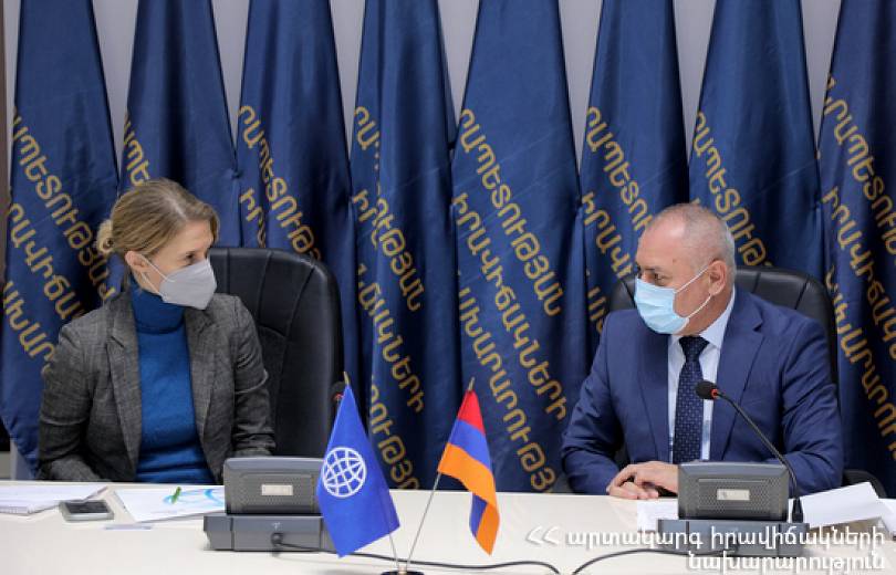 ԱԻ նախարարն ընդունել է Համաշխարհային բանկի Երևանի գրասենյակի նորանշանակ ղեկավարին