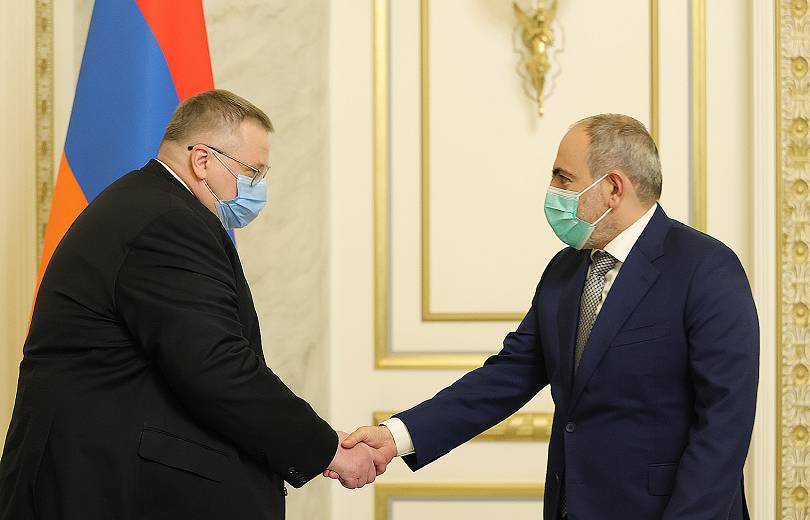 ՀՀ վարչապետ Նիկոլ Փաշինյանն ընդունել է ՌԴ փոխվարչապետ Ալեքսեյ Օվերչուկին