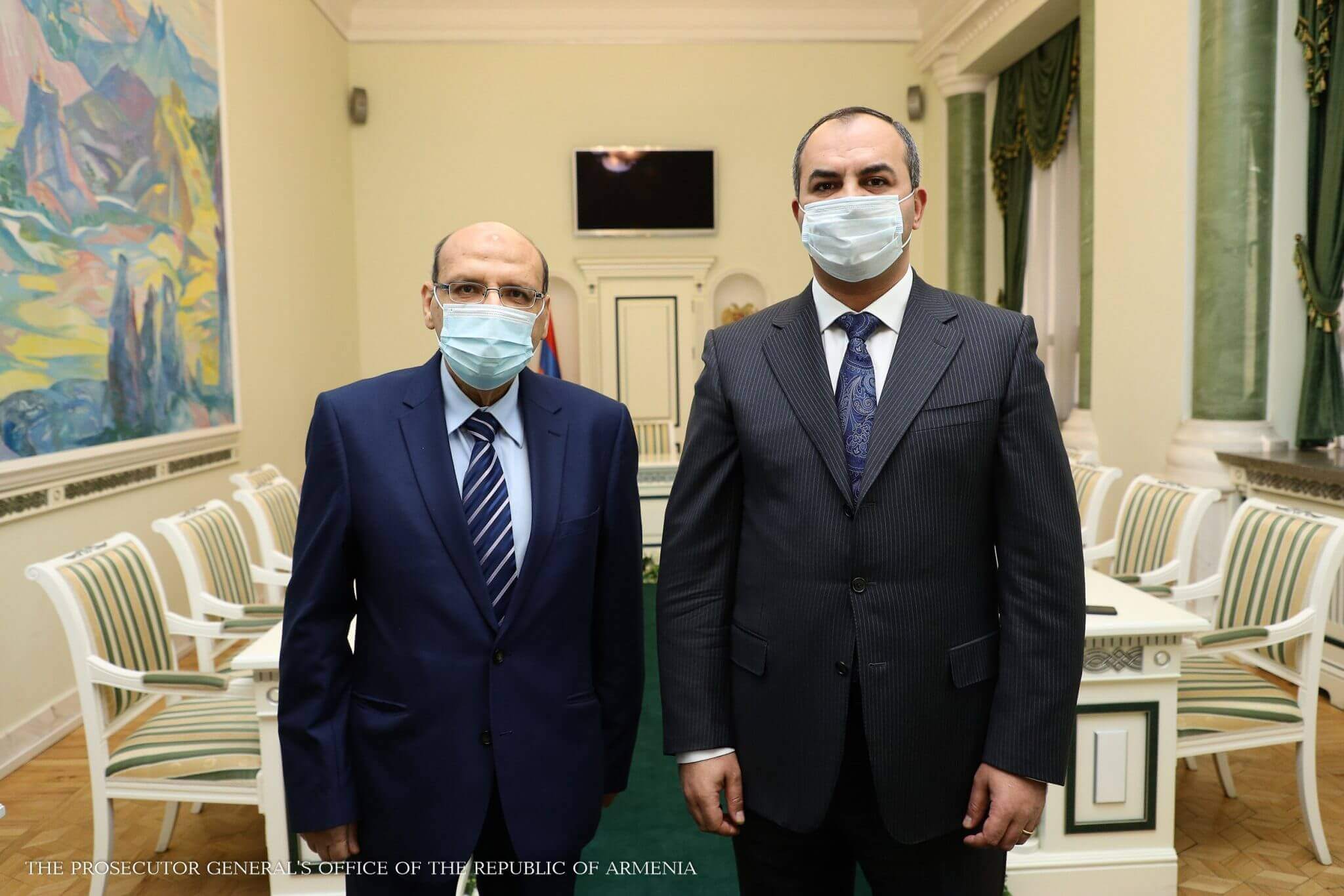 Արթուր Դավթյանն ընդունել է ՀՀ-ում Եգիպտոսի դեսպանին